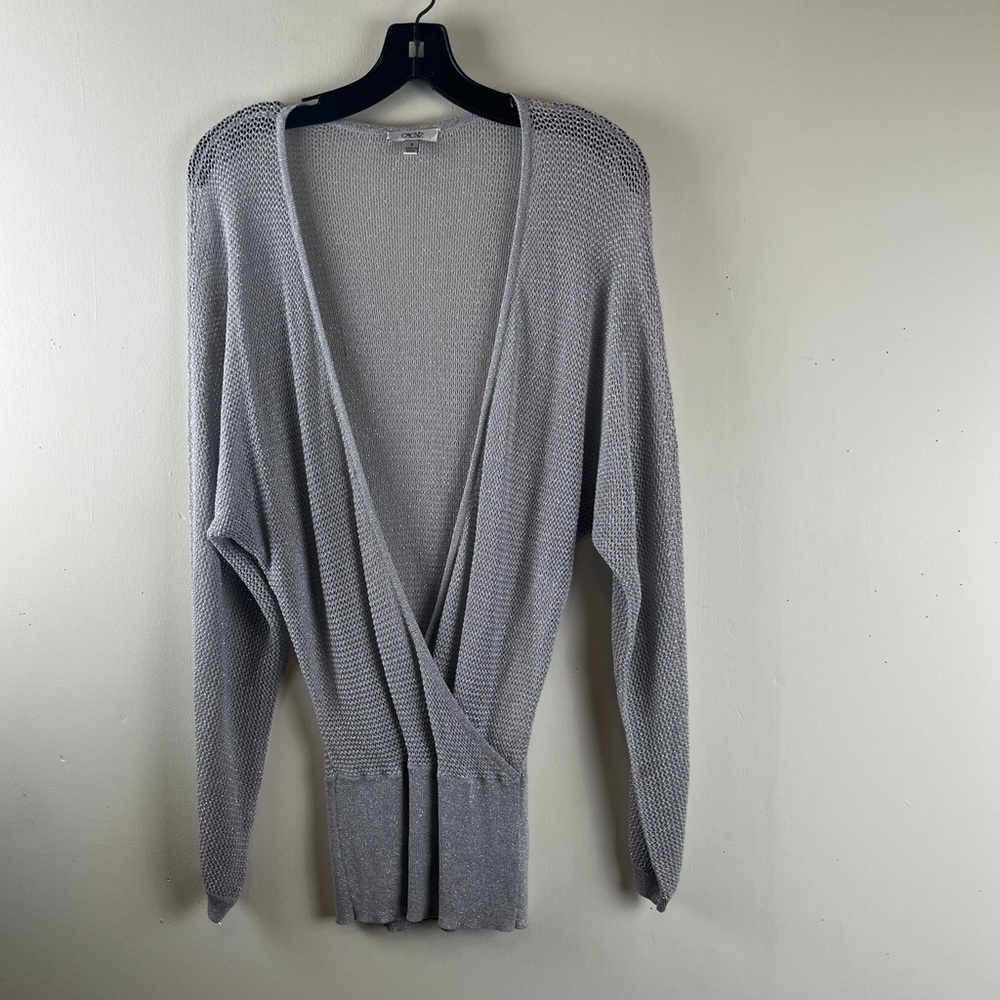 Silver Cache Shimmer Sweater